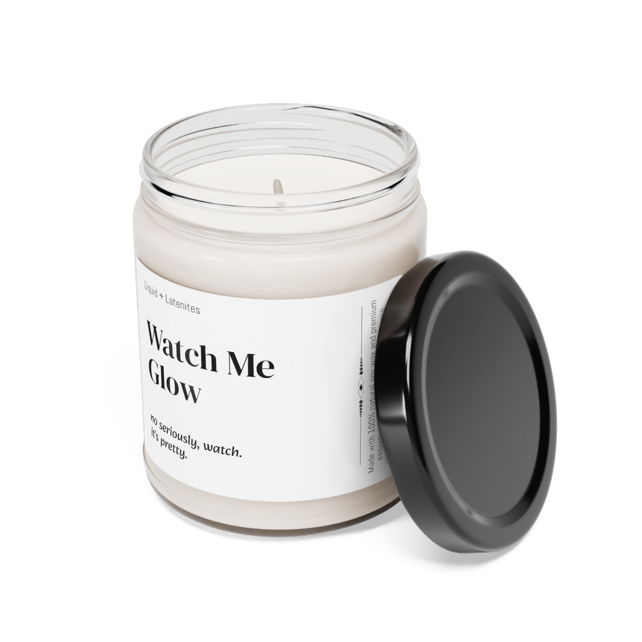Watch Me Glow Scented Soy Candle, 9oz
