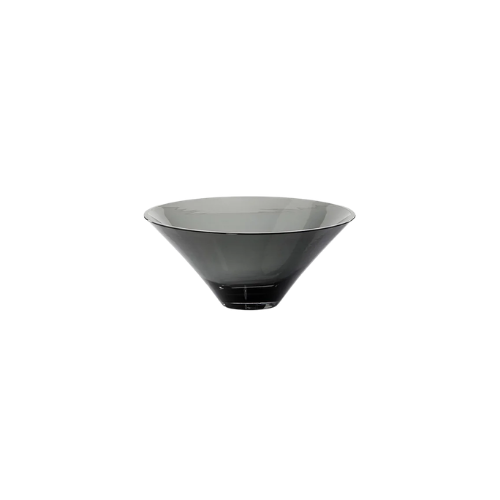 Elegant Grey Glass Bowl - Diam. 30 cm x 13 cm, 3.25L | 4814.30