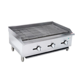 Hurakan 36'' Gas Charbroiler, Heavy Duty - HKN-CBG36H