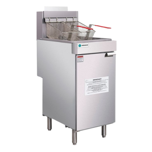 Hurakan 50Lb Gas Fryer, NG - HKN-FXF50EA