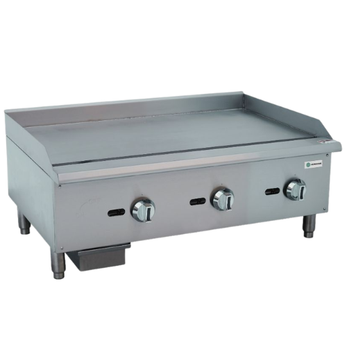 Hurakan 36'' Gas Griddle with Thermostat - HKN-PSXGL36TA