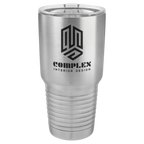 Polar Camel 30 oz. Vacuum Insulated Ringneck Tumbler with Clear Lid - Personalized