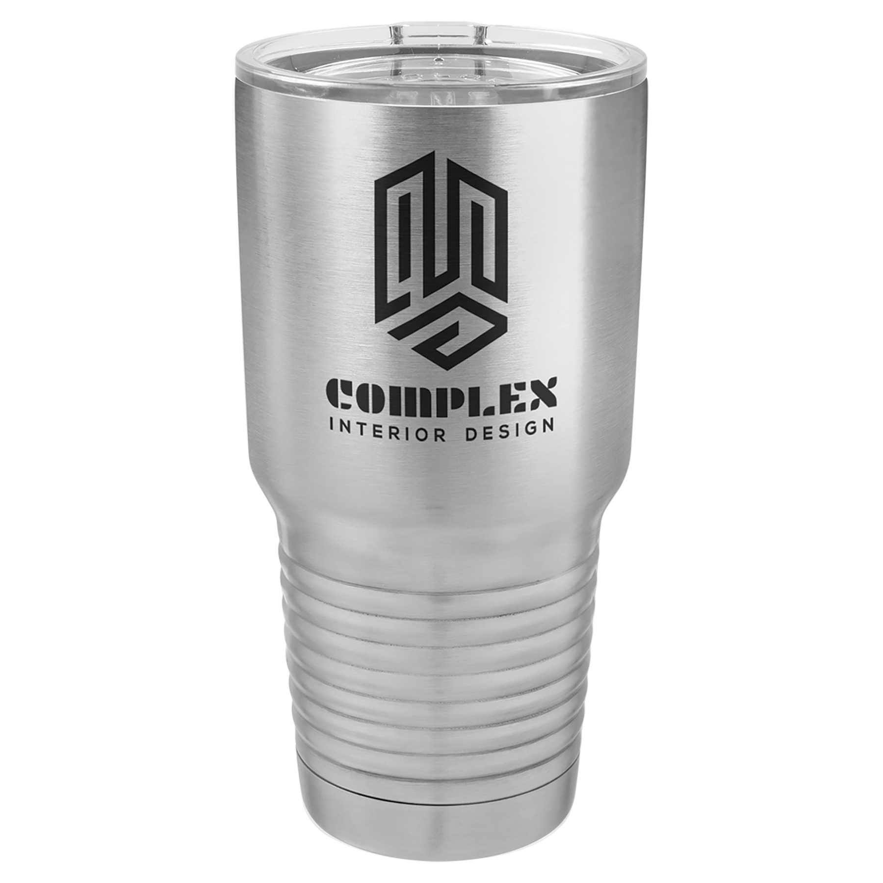 Polar Camel 30 oz. Vacuum Insulated Ringneck Tumbler with Clear Lid - Personalized