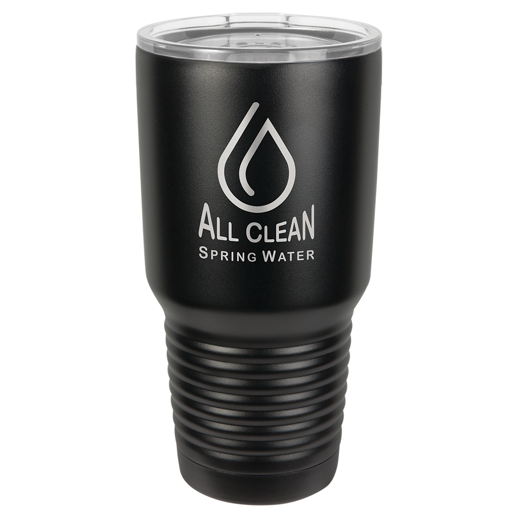 Polar Camel 30 oz. Vacuum Insulated Ringneck Tumbler with Clear Lid - Personalized