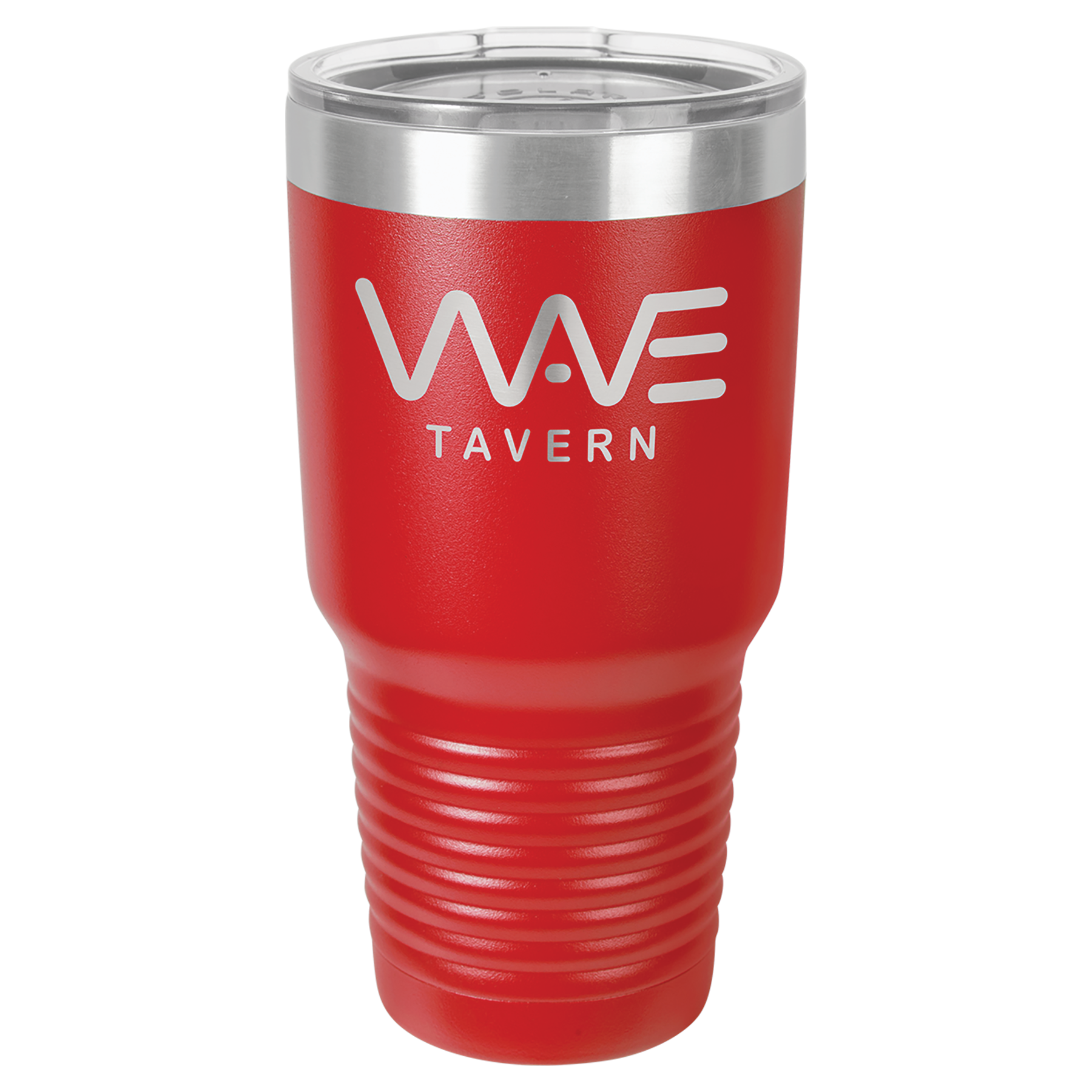 Polar Camel 30 oz. Vacuum Insulated Ringneck Tumbler with Clear Lid - Personalized