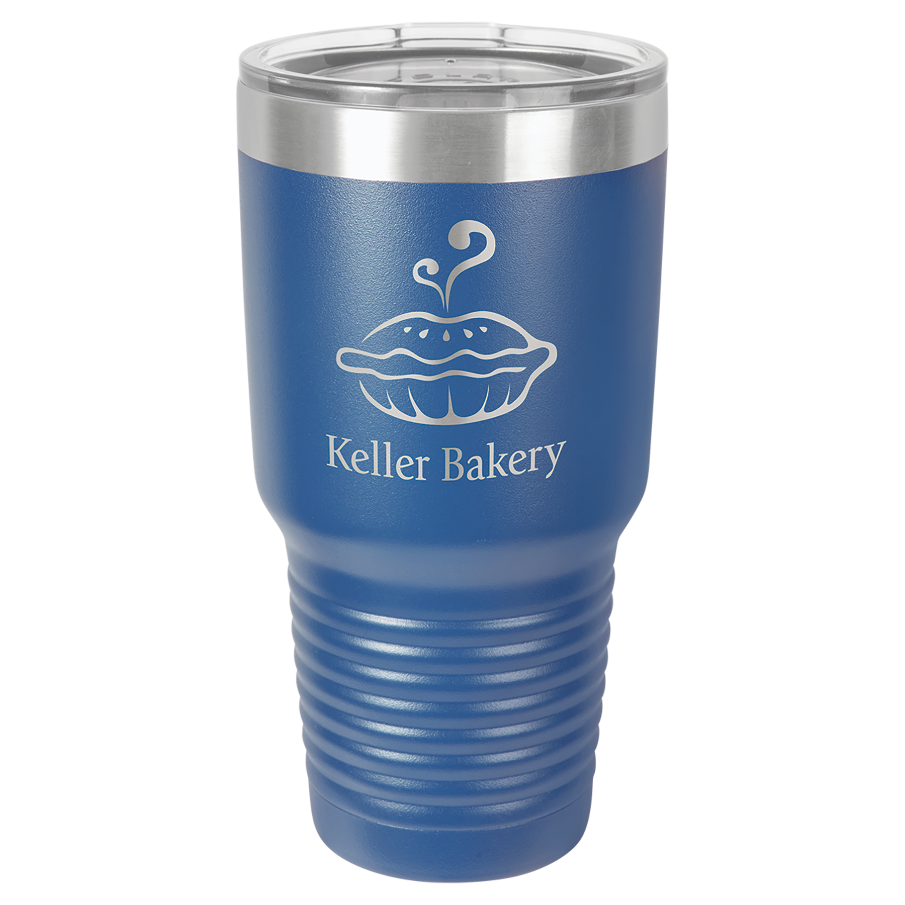 Polar Camel 30 oz. Vacuum Insulated Ringneck Tumbler with Clear Lid - Personalized