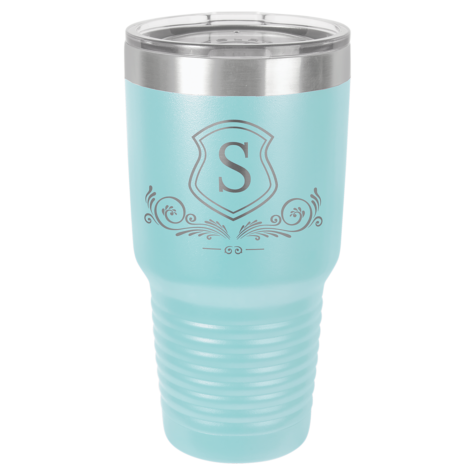 Polar Camel 30 oz. Vacuum Insulated Ringneck Tumbler with Clear Lid - Personalized