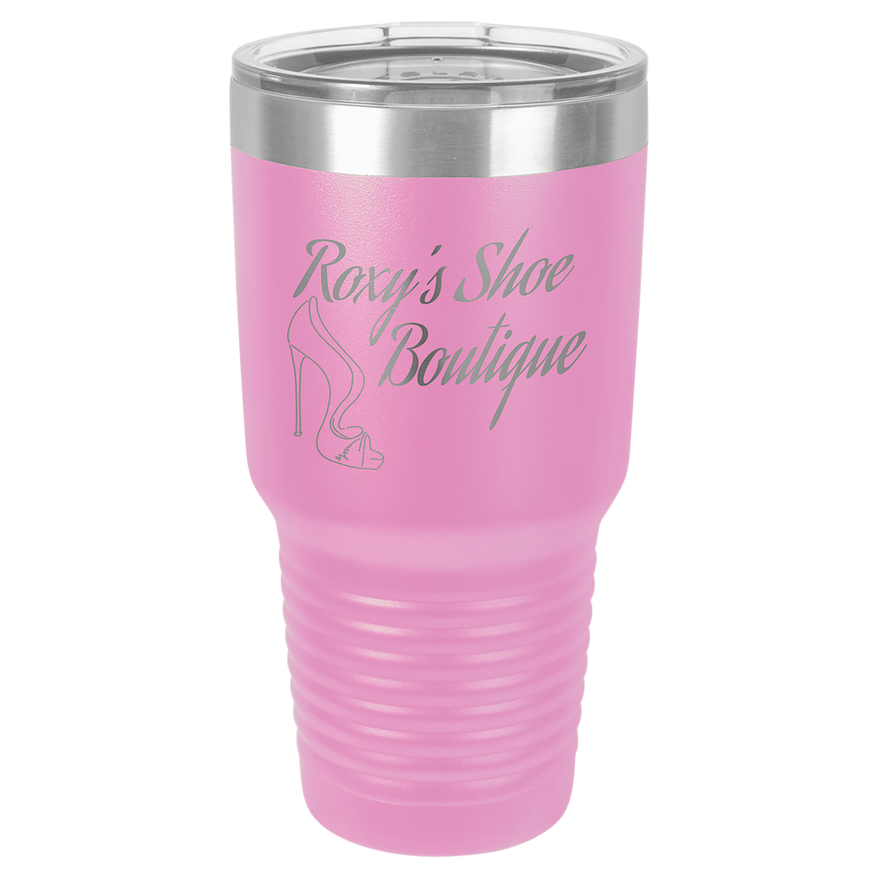 Polar Camel 30 oz. Vacuum Insulated Ringneck Tumbler with Clear Lid - Personalized