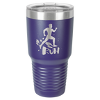 Polar Camel 30 oz. Vacuum Insulated Ringneck Tumbler with Clear Lid - Personalized