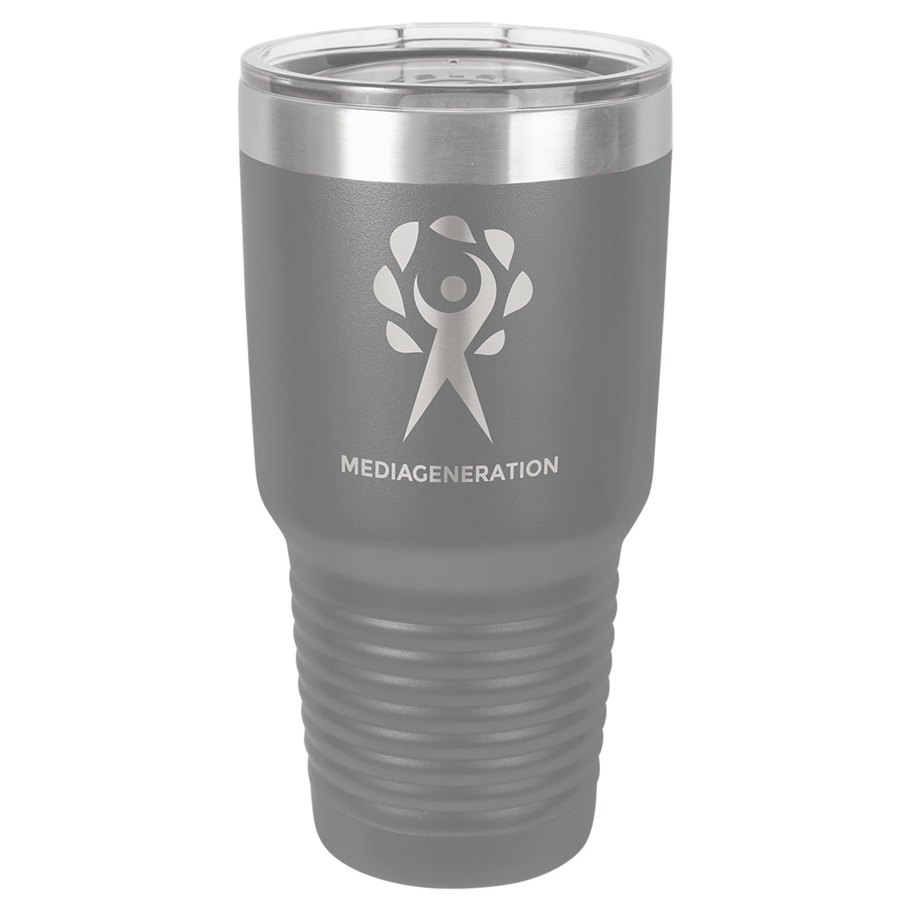 Polar Camel 30 oz. Vacuum Insulated Ringneck Tumbler with Clear Lid - Personalized