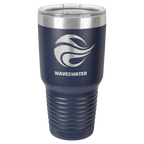 Polar Camel 30 oz. Vacuum Insulated Ringneck Tumbler with Clear Lid - Personalized