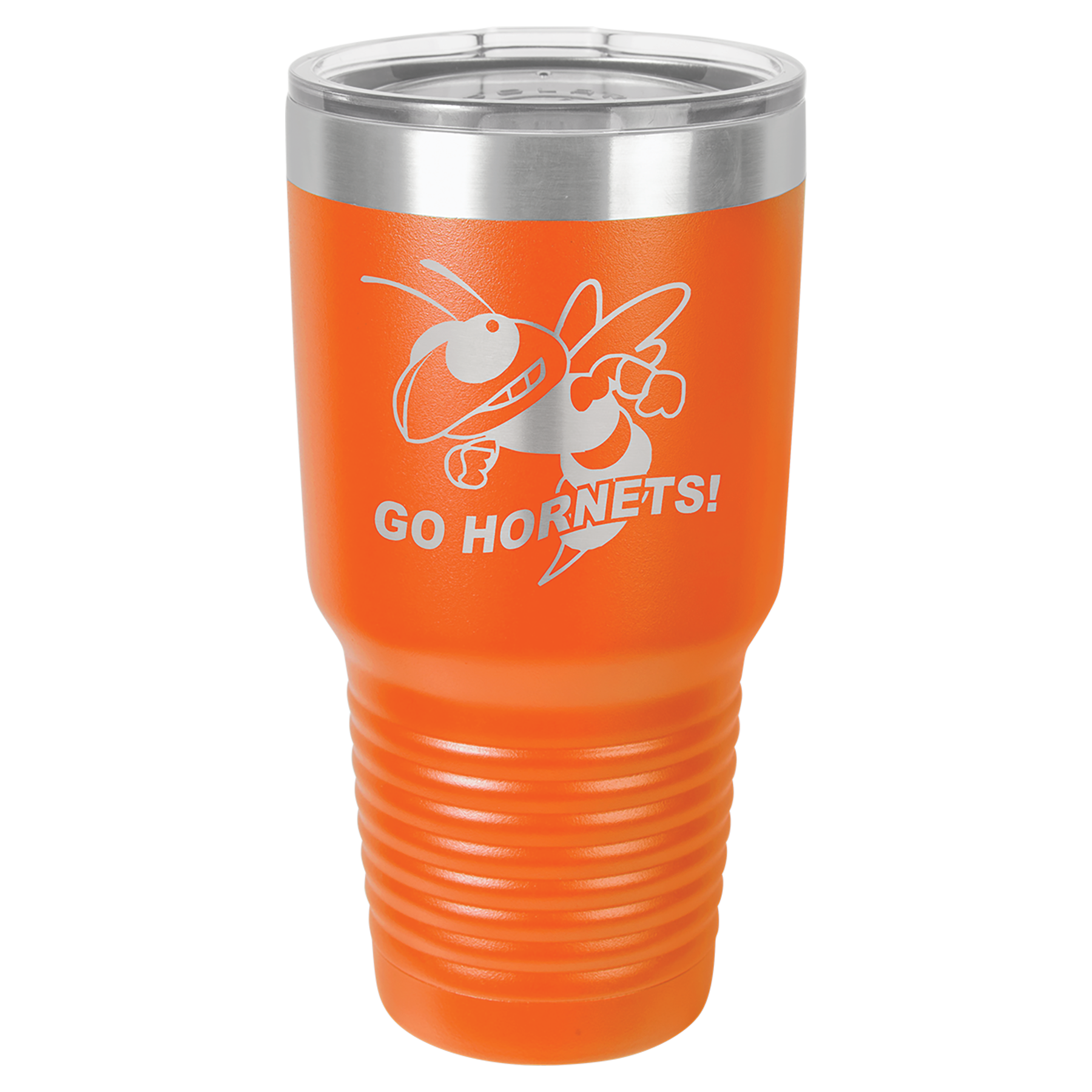 Polar Camel 30 oz. Vacuum Insulated Ringneck Tumbler with Clear Lid - Personalized