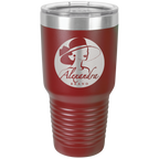 Polar Camel 30 oz. Vacuum Insulated Ringneck Tumbler with Clear Lid - Personalized