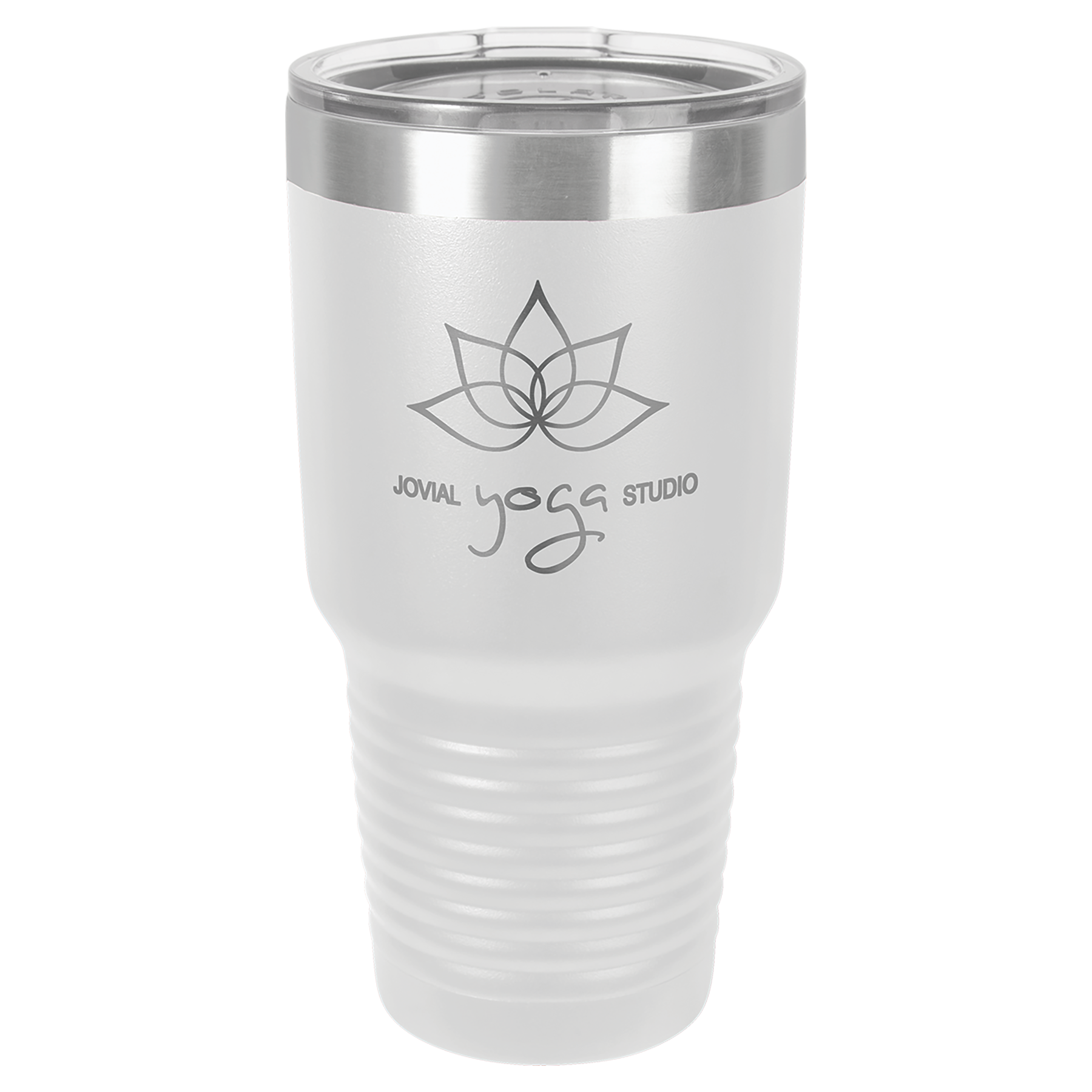 Polar Camel 30 oz. Vacuum Insulated Ringneck Tumbler with Clear Lid - Personalized