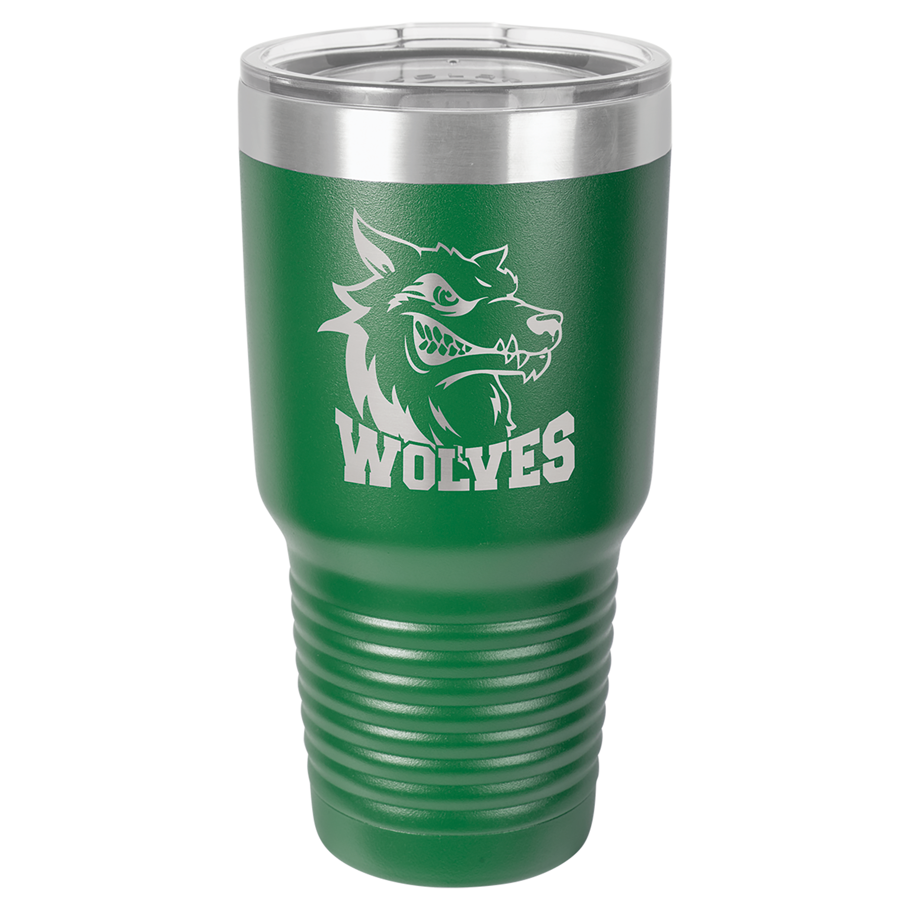 Polar Camel 30 oz. Vacuum Insulated Ringneck Tumbler with Clear Lid - Personalized
