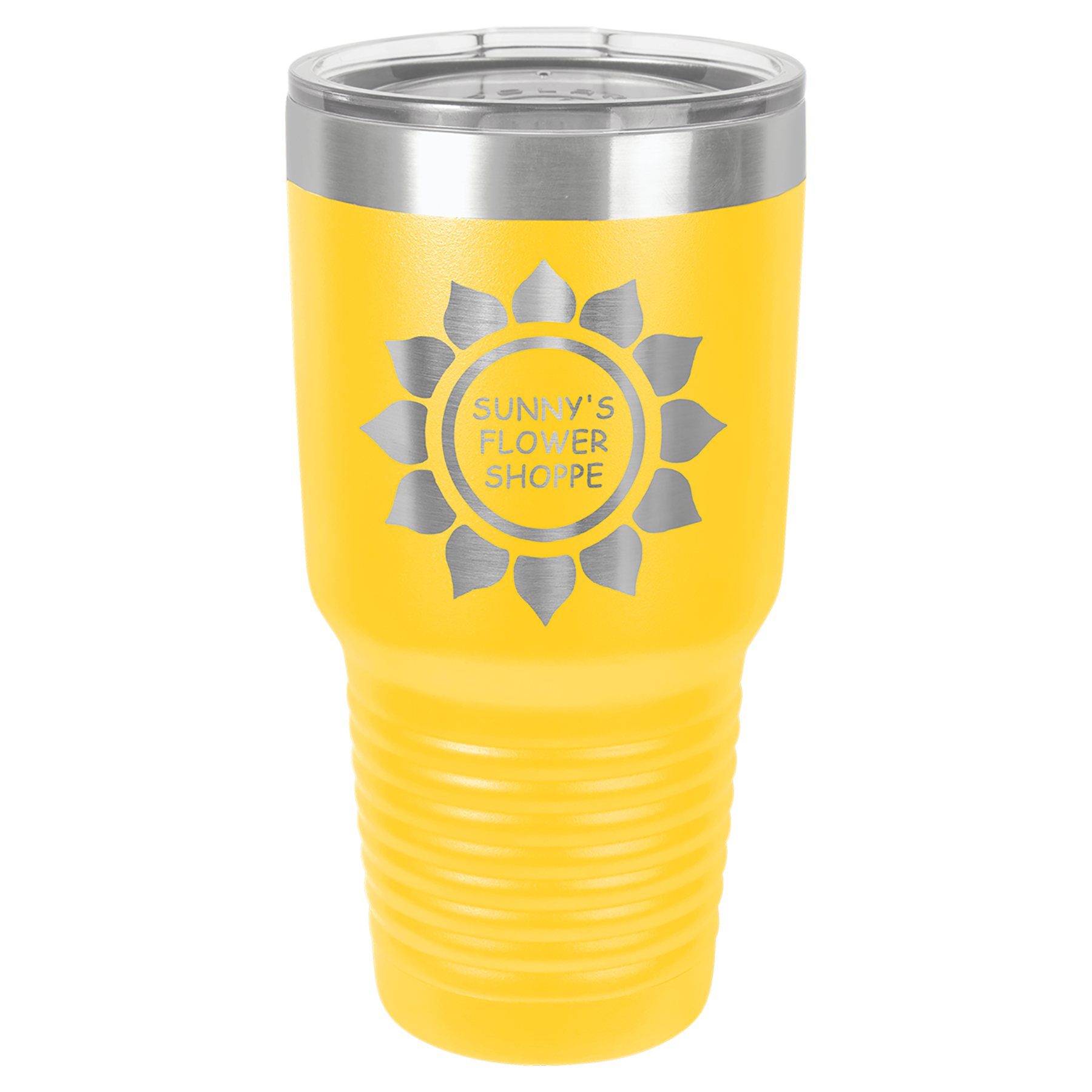 Polar Camel 30 oz. Vacuum Insulated Ringneck Tumbler with Clear Lid - Personalized