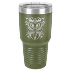 Polar Camel 30 oz. Vacuum Insulated Ringneck Tumbler with Clear Lid - Personalized