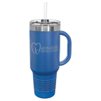 Polar Camel™ 40 oz. Travel Mug with Handle, Straw Included - Personalized