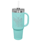 Polar Camel™ 40 oz. Travel Mug with Handle, Straw Included - Personalized